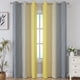 thumbnail image 2 of Cortinas Estelar Textiler 107x213 cm Amarillo Gris Opacas, 2 of 9