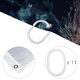 thumbnail image 4 of Whale Waterproof Shower Curtain Set with Hooks, Printed Design - Bathroom Curtains for Bathroom Decoration, 4 of 5