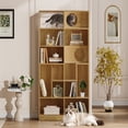 thumbnail image 4 of YIYADO Indoor cat climbing frame, cat bed with storage function, cat climbing frame and bookshelf in one., 4 of 7