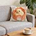thumbnail image 5 of Uuiauoio Kitten Pillow Covers 15.75x15.75 Inch Cute Cat Throw Pillow Cases Lovely Animals Lover Cushion Cover for Sofa Couch Home Decor, 5 of 6