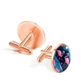 thumbnail image 3 of Flamingo Stylish Dress Shirt Cufflinks & Clip Set - Stainless Steel, Formal Occasions, 3 of 6