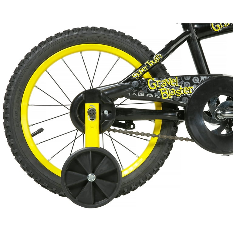 Magna Children's Bike, 16 inch, Black and Yellow, Coaster Brakes