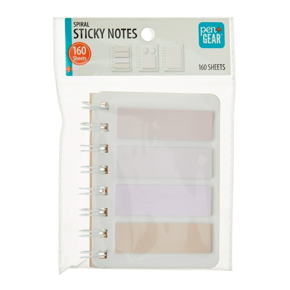 Pen+Gear Sticky Notes Pink 3 Pads, 1 Pack
