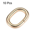 thumbnail image 3 of Unique Bargains Gold Tone Oval Buckles Iron Electroplating (10 Pack), 3 of 4
