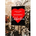thumbnail image 3 of Darling Souvenir MADE WITH LOVE HeartLargeWelcomeSign, Decorative PosterWelcomeTo Our Wedding Poster For Easel Wedding Collection- 18x12, 3 of 5