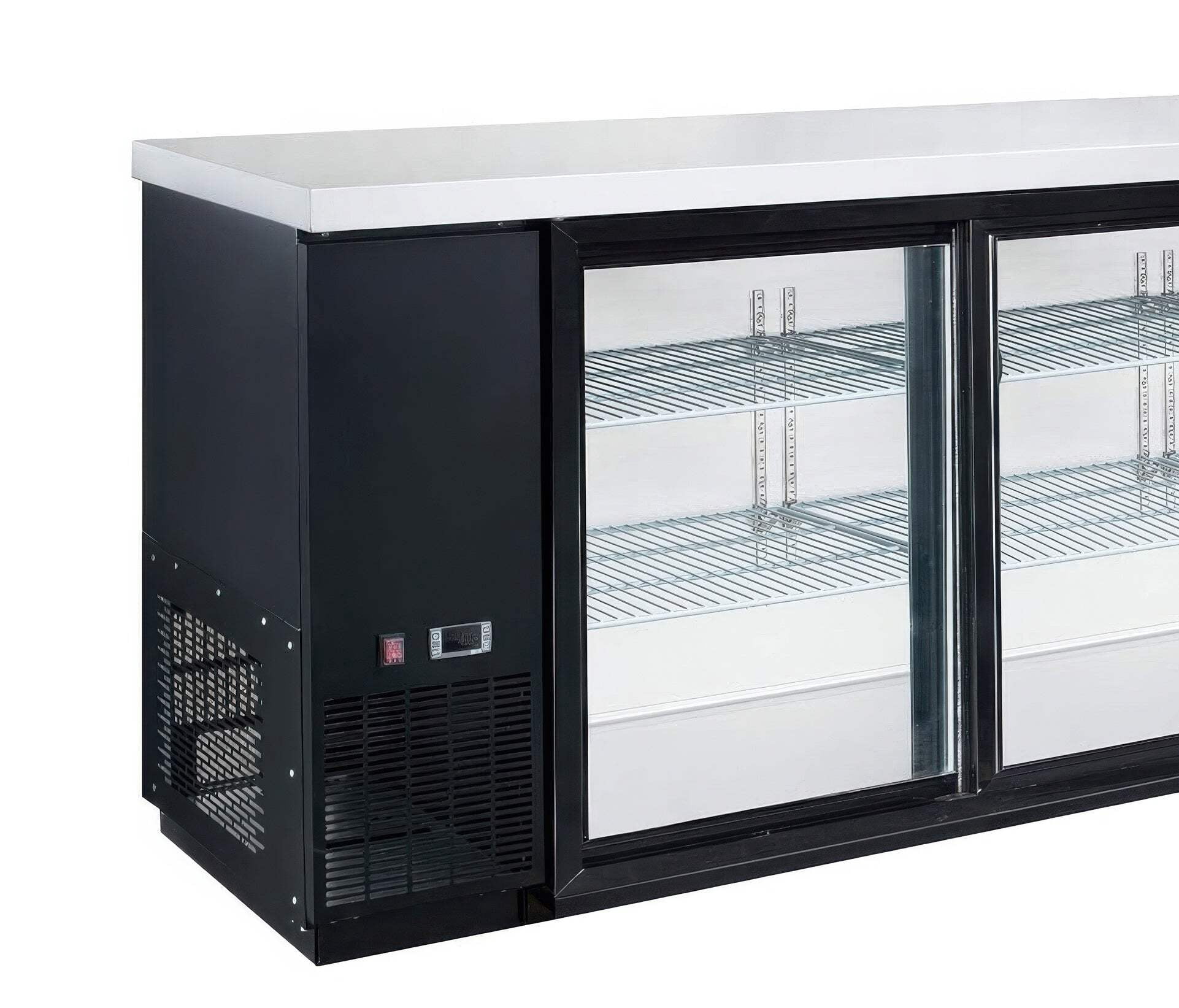 Dukers DBB60-S2 2-Door Beverage Cooler