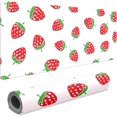 thumbnail image 2 of Cute Pink Strawberry Desk Mat, Desk Accessory, Cute Workspace, Trendy Workspace, Trendy, 35.4x15.7in Large Gaming Mouse Pad, Cute Desk Topper, Pretty Desk Pad, 2 of 6