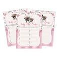 thumbnail image 1 of Inkdotpot Baby Shower Game Set Of 50 BabyAlphabetABCGame Raccoon Jungle Animals Party Supplies, 1 of 1