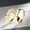Gold, variant on Women 925 Silver Hoop Huggie Earrings Black Epoxy Heart Ear Clip-silver
