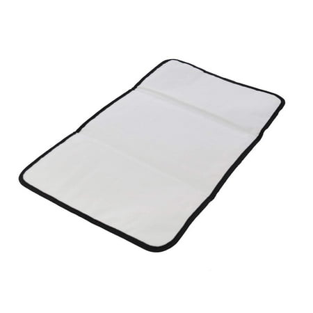 Obersee | Baby Portable Changing Pad | Baby Changing Mat | Padded Changing Station | Black