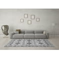 thumbnail image 3 of Ahgly Company Indoor Rectangle Abstract Gray Modern Area Rugs, 4' x 6', 3 of 4