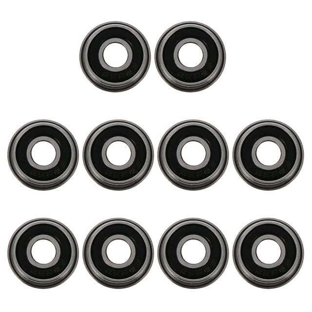 Miangastore 10 Pcs Roulements F695-2rs Durables Roulements à Billes pour Moteur Bas Moyen (Argent)