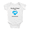 Blue Heart, variant on My Best Friend is A Weimaraner Dog Funny Baby Jumpsuits Newborn Clothes