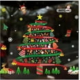 thumbnail image 2 of 32 Options Christmas Wall Stickers Window Decals Santa Xmas Decor Diy Reusable, 2 of 2