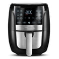 thumbnail image 1 of Freidora digital GOURMIA de aire caliente 5.7 lts, cocina sin aceite y saludable. Acero inoxidable, 1 of 5