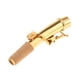 thumbnail image 1 of Saxofón Soprano perfke Latón Dorado Cuello Doblado, 1 of 8