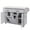 Gray, variant on MAYEERTY Kitchen Island with Trash Can Storage Cabinet, White