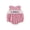 Red, variant on Newborn Baby Boy Girl 4th of July Outfit Independent Day Summer Smocked Bubble Romper Patriotic American Flag Embroidery Sleeveless Gingham Plaid Bodysuit Jumpsuits