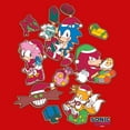 thumbnail image 2 of Boys Sonic the Hedgehog Christmas Cookies Logo T Shirt, 2 of 5