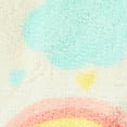 thumbnail image 4 of Parent's Choice Plush Reversible Rainbow Girl's Polyester Baby Blanket, 4 of 8