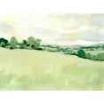 thumbnail image 2 of Barnes, Victoria 32x25 White Modern Wood Framed Museum Art Print Titled - Pearly Pasture I, 2 of 4