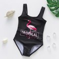 thumbnail image 1 of Traje de baño para niñas, traje de baño de una pieza con degradado colorido, moderno, duradero, práctico, traje de baño para niños lindo, 1 of 4