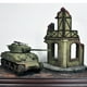 thumbnail image 5 of Juego De 2 Juegos De Modelos De Construcción Militar 1:35, Ruinas De La Segunda Guerra Mundial, Casa, Mesa De Arena, 5 of 8