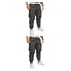 thumbnail image 2 of Pantalones de hombre Minnieouse Reemplazo casual Multi-bolsillo Lavable Fácil de combinar Cintura media Gris oscuro L 2piezas, 2 of 6