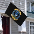 thumbnail image 3 of Fyon US Military Air Force 852 Munss Partners in Space Flag banner with Grommets Man cave Decor 3x5Feet, 3 of 4