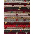 thumbnail image 1 of Ahgly Company Indoor Rectangle Abstract Dark Almond Brown Oriental Area Rugs, 5' x 8', 1 of 6
