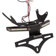 thumbnail image 2 of Soporte de matrícula de motocicleta Luz trasera negra Soporte de placa de matrícula Apto para CB650R CBR650R 2021+ Ormromra 25 uds, 2 of 8
