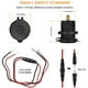 thumbnail image 5 of 2 tomas USB de 12 V, cargador de coche QC 3.0 dual con interruptor, corriente impermeable de 36 W, 5 of 5