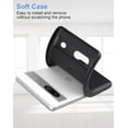 thumbnail image 6 of Thin Google Pixel 7a Case, TPU Cover with Camera Protection Soft Interior Slim Flexible Phone Case for Pixel 7a - Black, 6 of 7