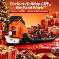 thumbnail image 5 of High Power 75.6CC Gas Backpack Leaf Blower 847CFM 2-Cycle-236 MPH Low Vibration -Cruise Control Powerful Leaf Blowers Gas for Lawn Yard Care, 5 of 10