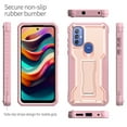thumbnail image 4 of ExoGuard For Moto G Play 2023 Case, Phone Case with Screen Protector and Kickstand (Pink), 4 of 7