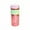 Pink, variant on HengDidi Large Capacity Sports Water Bottle with Straw and Measurement Markings - 800ml Leak-Proof, Food Grade Plastic, Hand Strap for Gym, Outdoor, Office Use