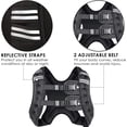 thumbnail image 5 of Weighted Vest for Women and Men Lbs with Reflective Stripe and Double Adjustable Buckle Straps Weight Vests for Strength Training, Jogging, Cardio, Weight Loss, 5 of 7