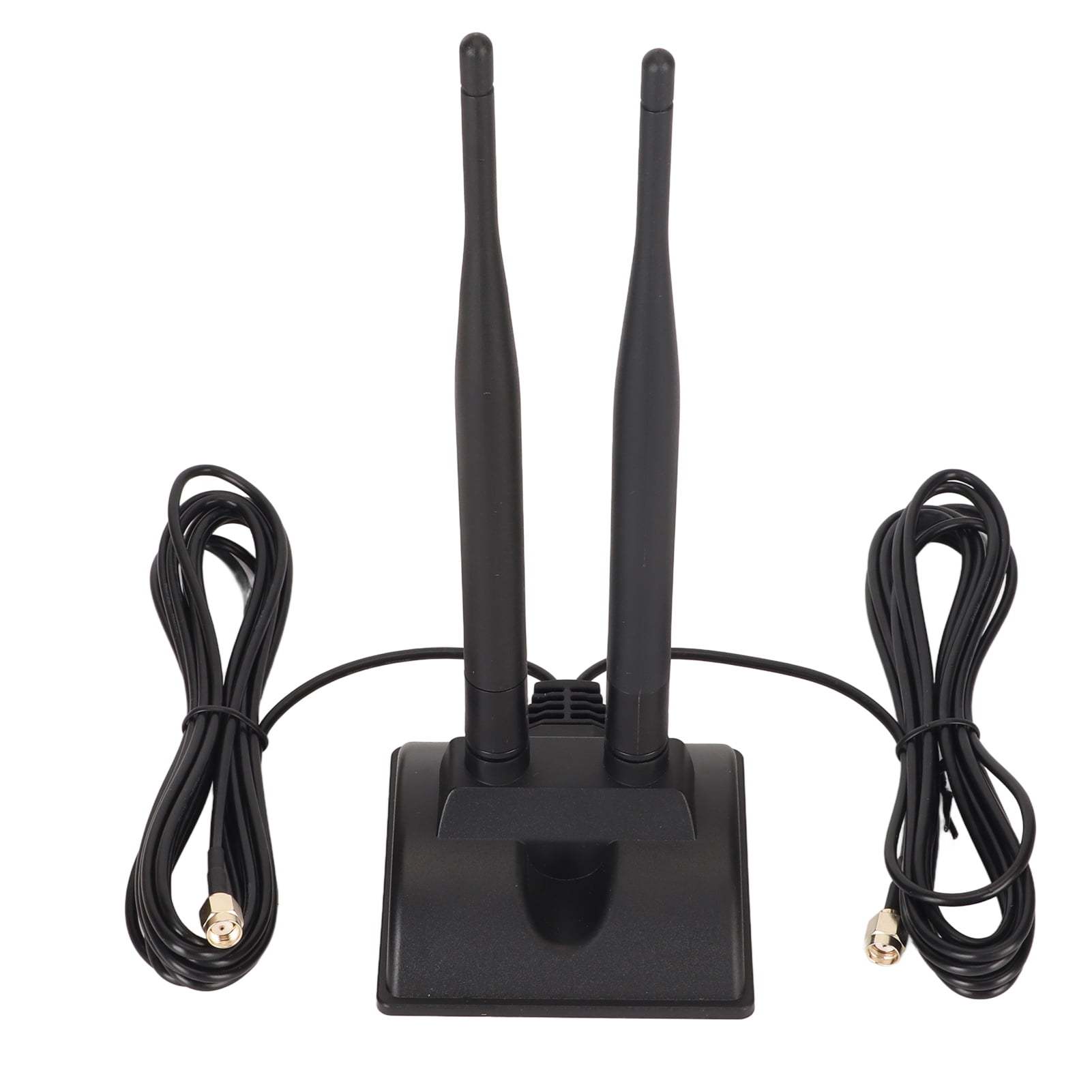 Dual WiFi Antenna, Antenna Adjustable Angle Suction Cup Base RP
