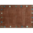 thumbnail image 1 of Ahgly Company Indoor Rectangle Abstract Light Blue Contemporary Area Rugs, 7' x 9', 1 of 4