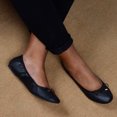 thumbnail image 2 of Women Flats Shoes Soft Canvas Upper Slip On Ballerinas Breathable Lightweight Shoes For Daily Walking Wear ,Us Size:8, 2 of 9