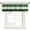Green, Sage, White, variant on Valances for Windows, Dark Sage Green Ombre Light Filtering Window Treatment Valances for Living Room/Bedroom/Bathroom Windows, Modern Abstract Gradient 42"x 12" Rod Pocket Kitchen Curtains