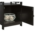 thumbnail image 4 of Omega End Table with Cabinet, Espresso, 4 of 4