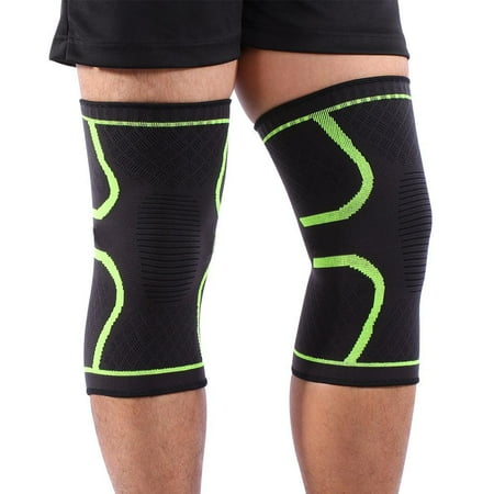 

LYUMO A Pair of Outdoor Sports Elastic Knitting Kneepad Knitted Nylon Knee Pad Protector Brace M Sports Kneepad Knee Protector