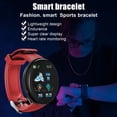 thumbnail image 3 of Reloj Inteligente D18S Pantalla A Color Fitness Podómetro Relojes Deportivos De Moda Reloj Inteligente A Prueba De Agua sonducket EL017348-04, 3 of 5