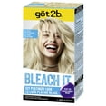 thumbnail image 3 of (3 pack) got2b Bleach It Permanent Hair Dye, Hi-Lift Platinum Blonde, Hair Bleach Kit, 1 Count, 3 of 12