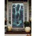thumbnail image 2 of Halloween Wall Breaking Horror Zombie Decoration Scene Layout Props Window Glass Stickers Party Windows Wall Home Decoration (A), 2 of 6