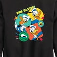 thumbnail image 3 of Disney - Donald Duck Sticker Look - Toddler & Youth Crewneck Fleece Sweatshirt, 3 of 5