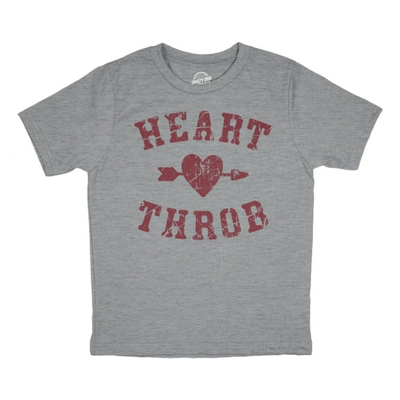 Youth Heart Throb T Shirt Cute Valentines Day T Shirts for Kids