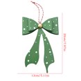 thumbnail image 3 of Christmas Ornaments, Metal Bow Christmas Ornament, Xmas Decorations, Christmas Bow, for Xmas Tree, Home, Party, Holiday Christmas Decorations, 3 of 7