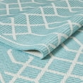thumbnail image 5 of Loomaknoti Breyleigh Chendler 4' x 6' Green Trellis Indoor/Outdoor Area Rug, 5 of 7